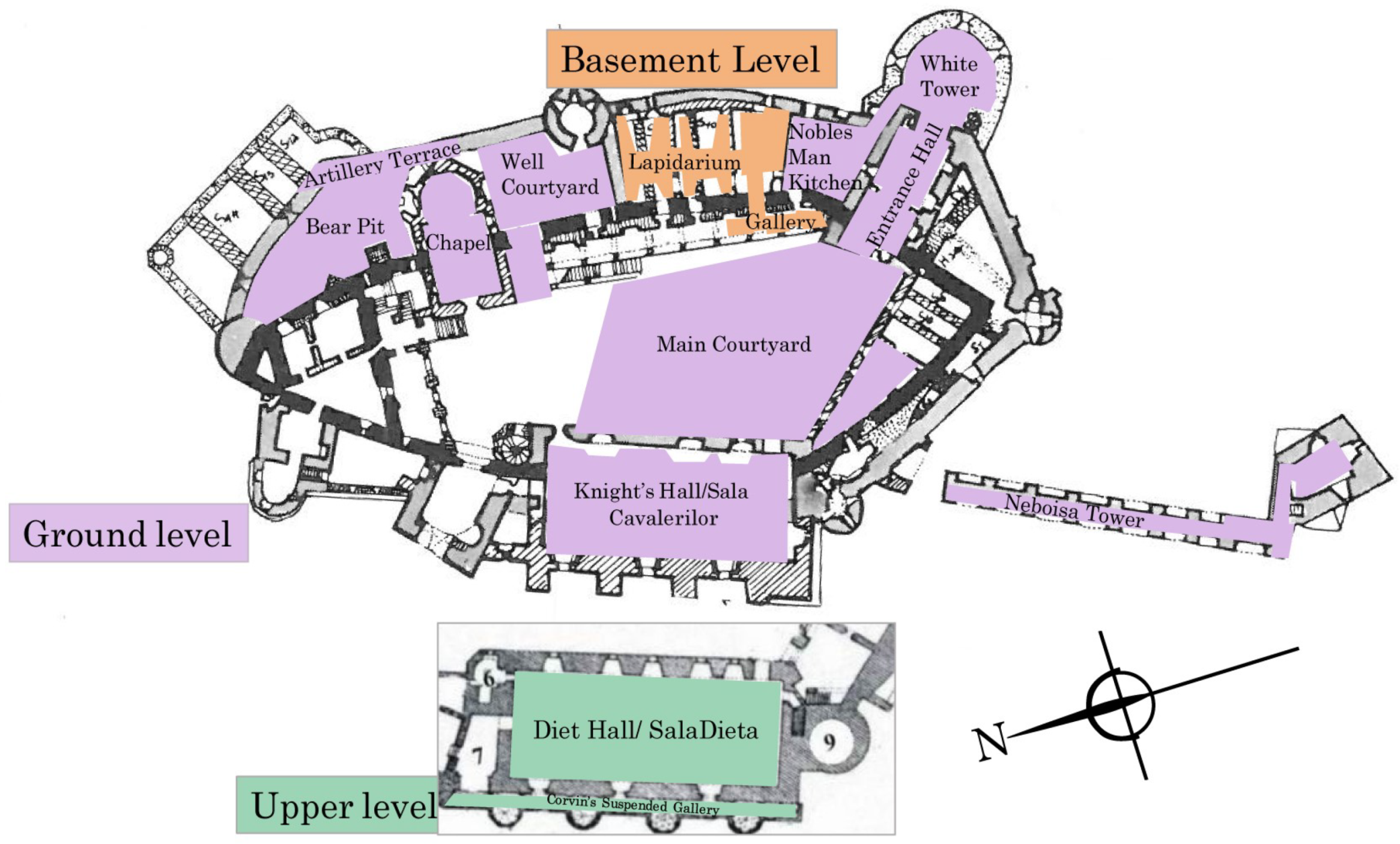 Map of the castle!